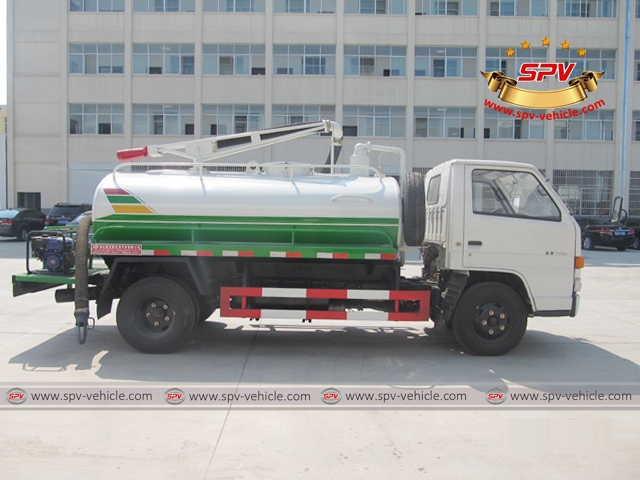 Septic tank vaccum truck JMC